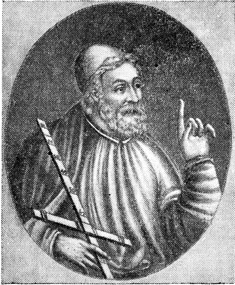 Клавдий Птоломей (как он   чаще   всего изображается).